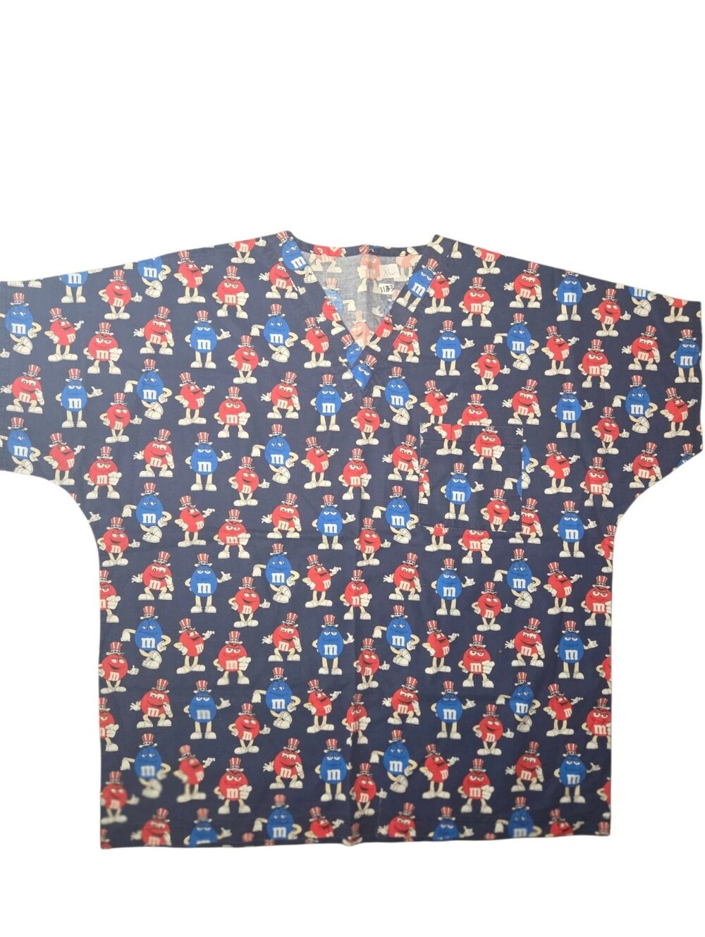 M&M Scrub Top